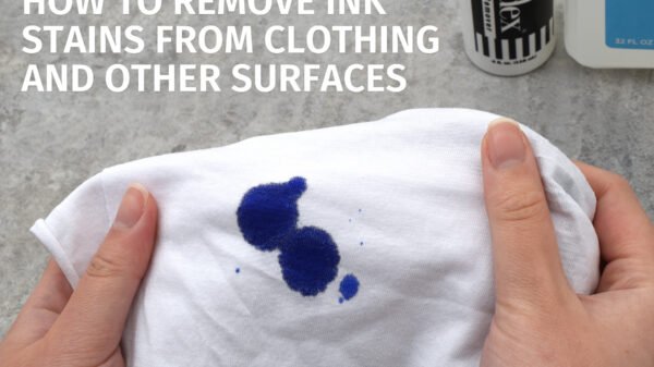 How to Get Ink Out of Clothes