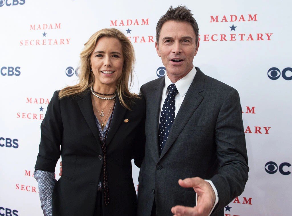 Tea Leoni and Tim Daly